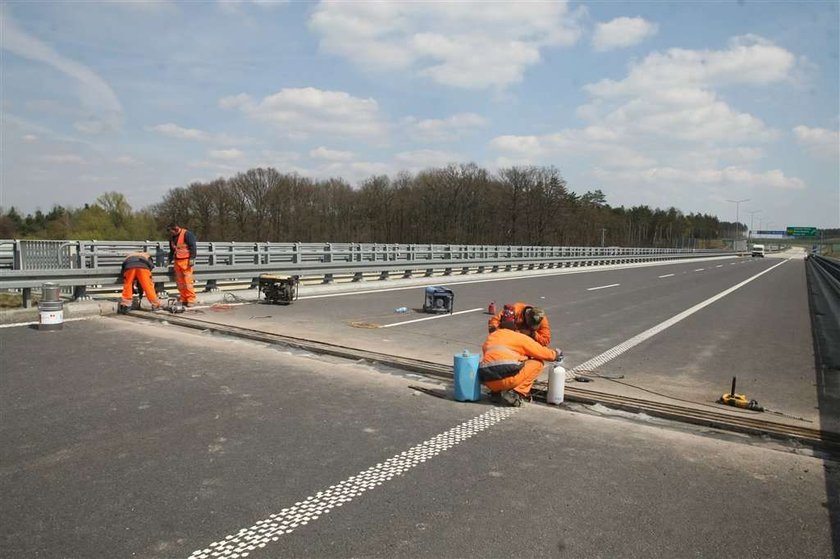 Nowa autostrada już się sypie