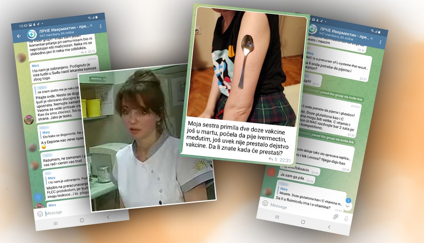 Viber grupa koja je promovisala Ivermektin