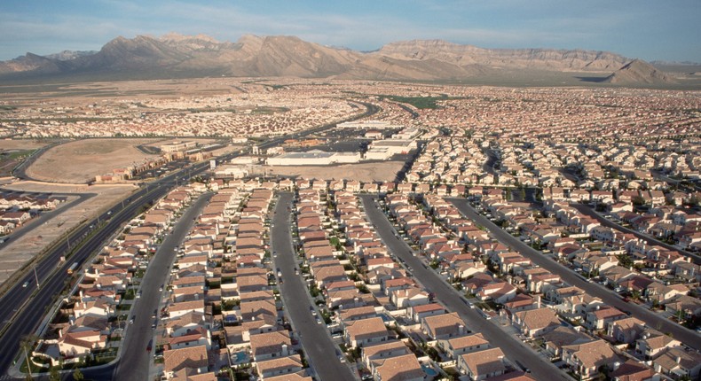 A Las Vegas housing development.James Marshall/Getty Images