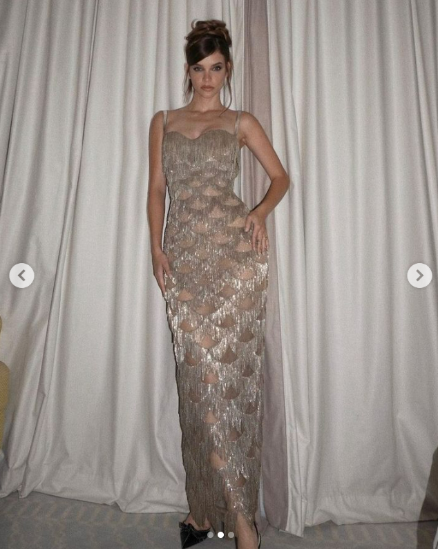 Palvin Barbara meztelenruhája nem sokat hagy a képzeletre