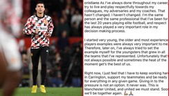 ‘Giving in to pressure is not an option’ - Ronaldo issues defiant statement amidst controversy