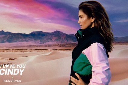 Cindy Crawford twarzą marki Reserved