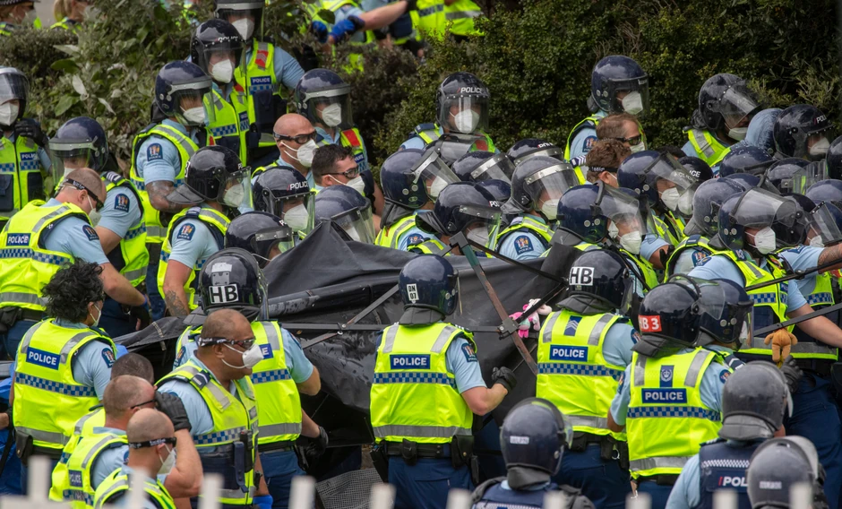 Protest na Novom Zelandu