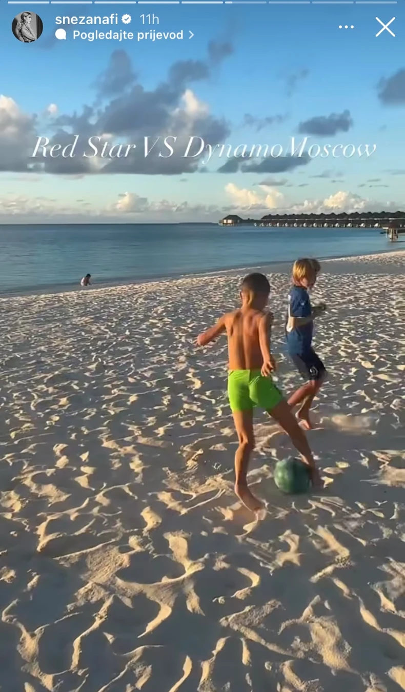 Snežana na luksuznom putovanju