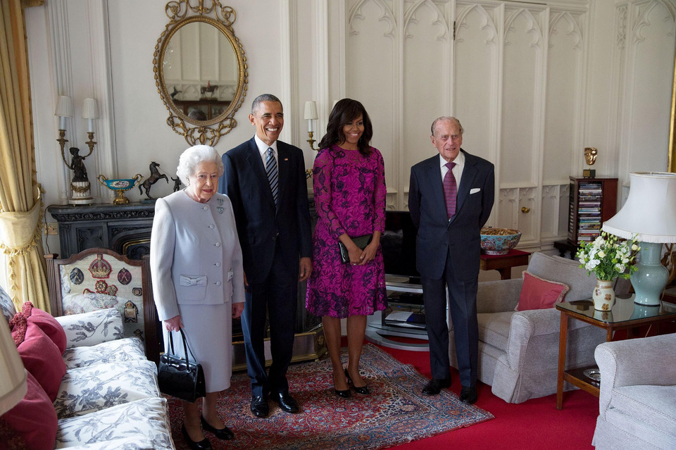Elżbieta II i prezydenci USA: Barack Obama
