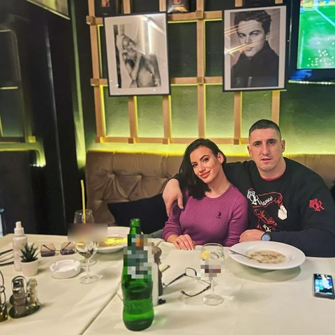 Kristijan Golubović i Kristina Spalević (Foto: Instagram/kristina_spalevic)