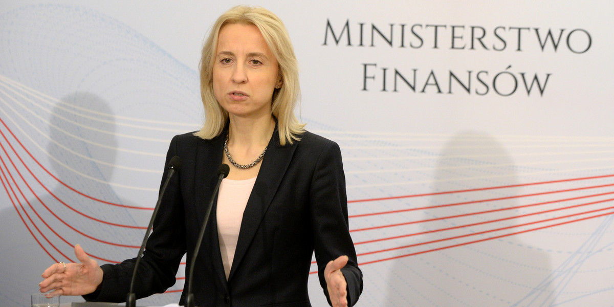 Minister finansów Teresa Czerwińska. MF ma wątpliwości co do projektu wsparcia gier komputerowych, ale będzie nad nim dalej pracować