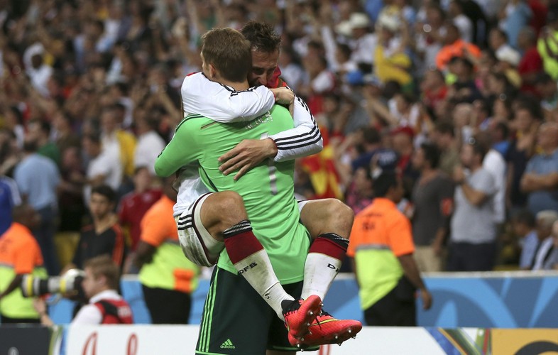 Radość Niemców ze zdobycia mistrzostwa świata