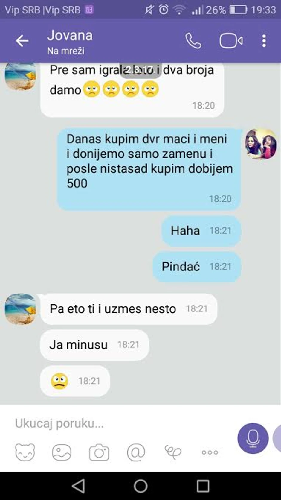 Prepiska između Jovane i Marije