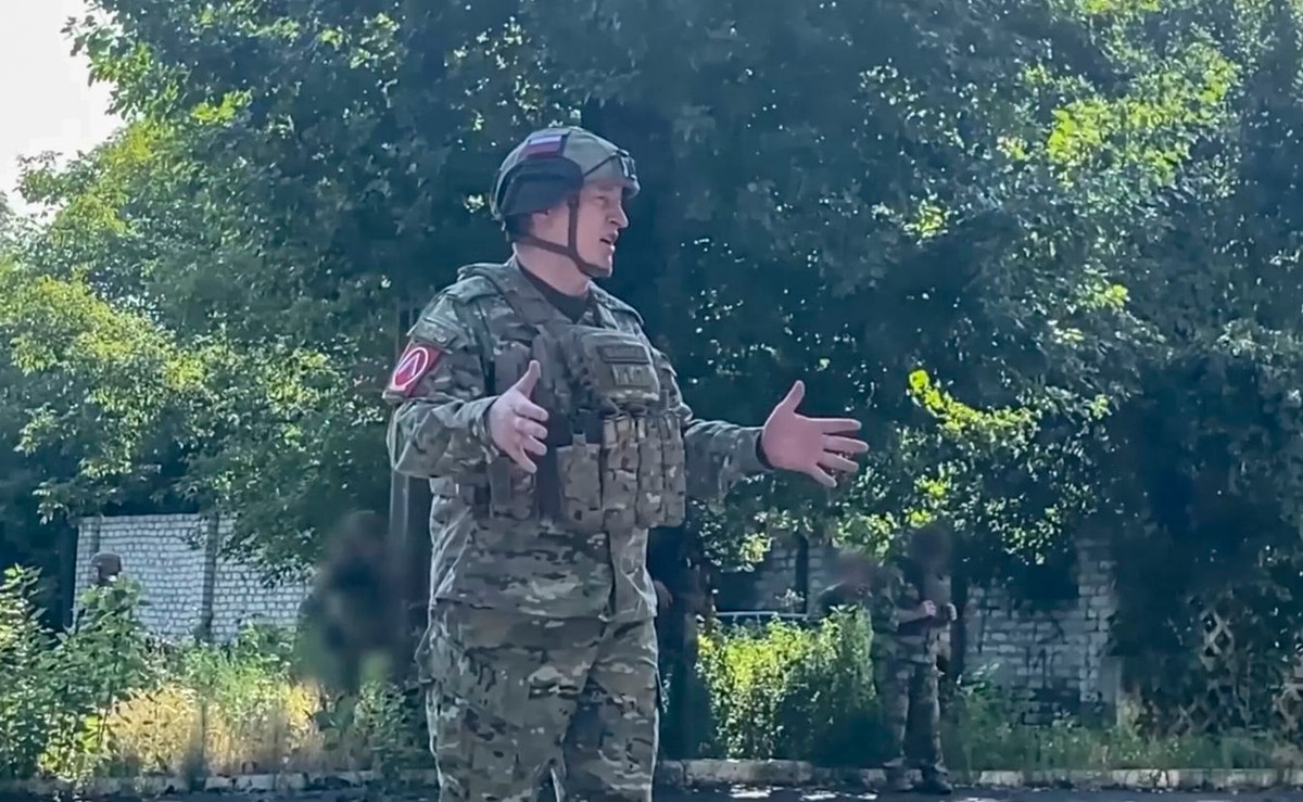 Rosyjski generał pułkownik Aleksander Lapin