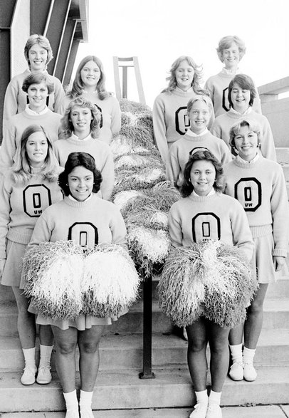 Zespół Titanettes Pompon Squad, 1976 r.