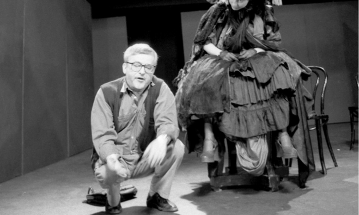 Tuż przed „Ślubem” Jerzy Jarocki zrealizował dla Teatru Telewizji spektakl „Non stop show” oparty na poezji Tadeusza Różewicza