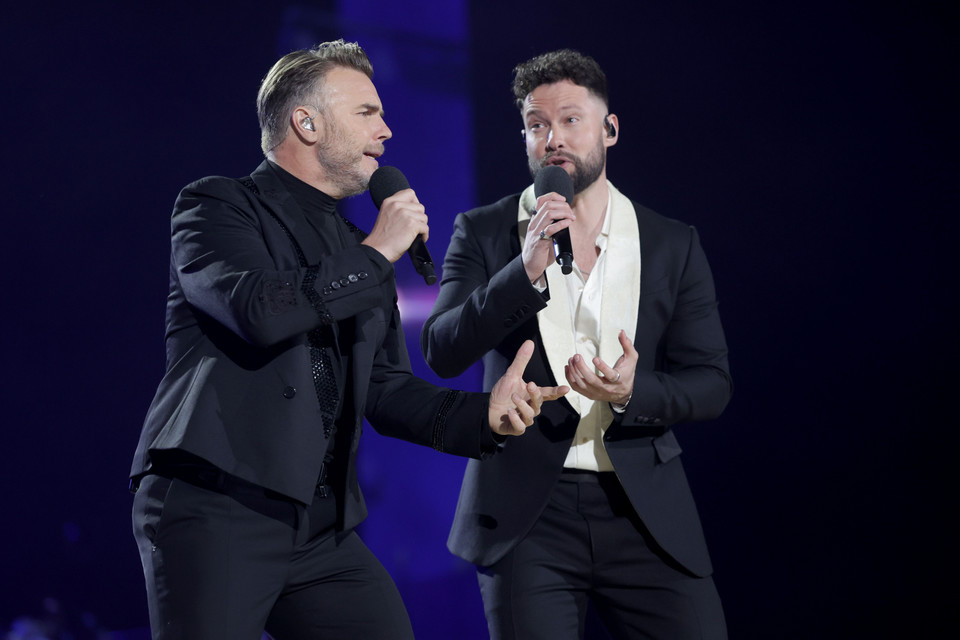 Koncert koronacyjny: Gary Barlow, Calum Scott