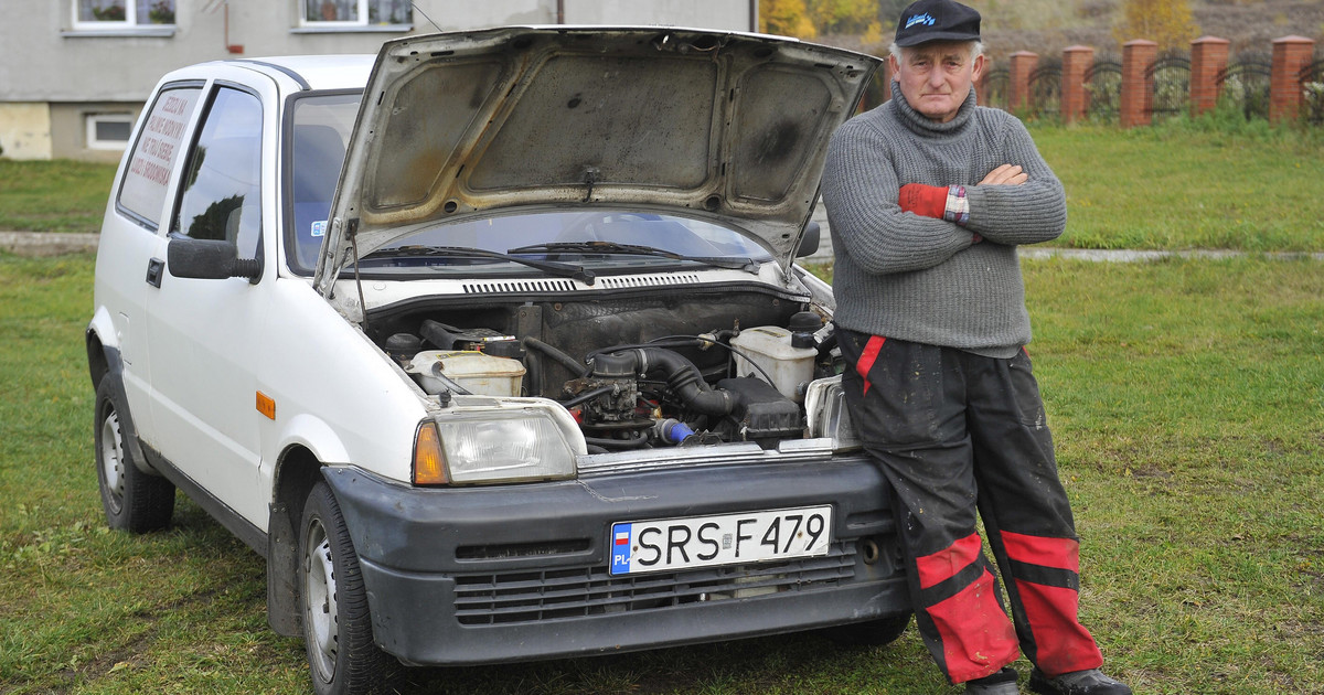 Mieczysław Zieliński z Mazur skonstruował auto na wodę