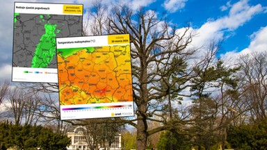 W Wielkanoc temperatura zbliży się do historycznego rekordu. Na koniec przyjdą ulewy i burze