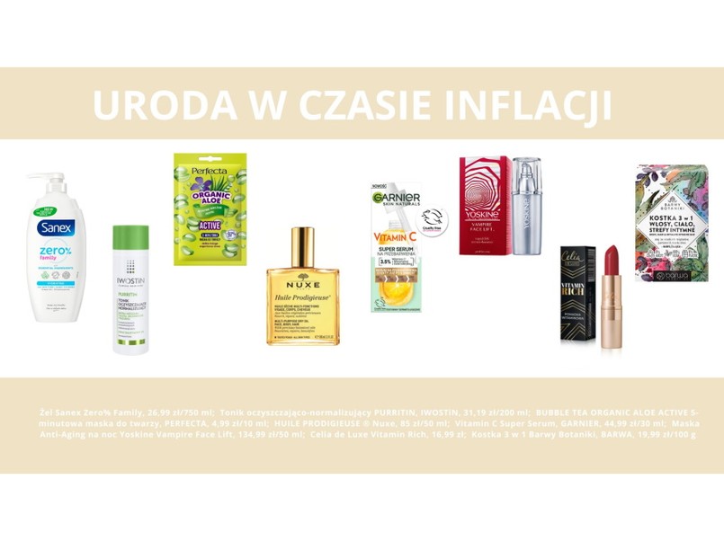 Kosmetyki na trudne czasy