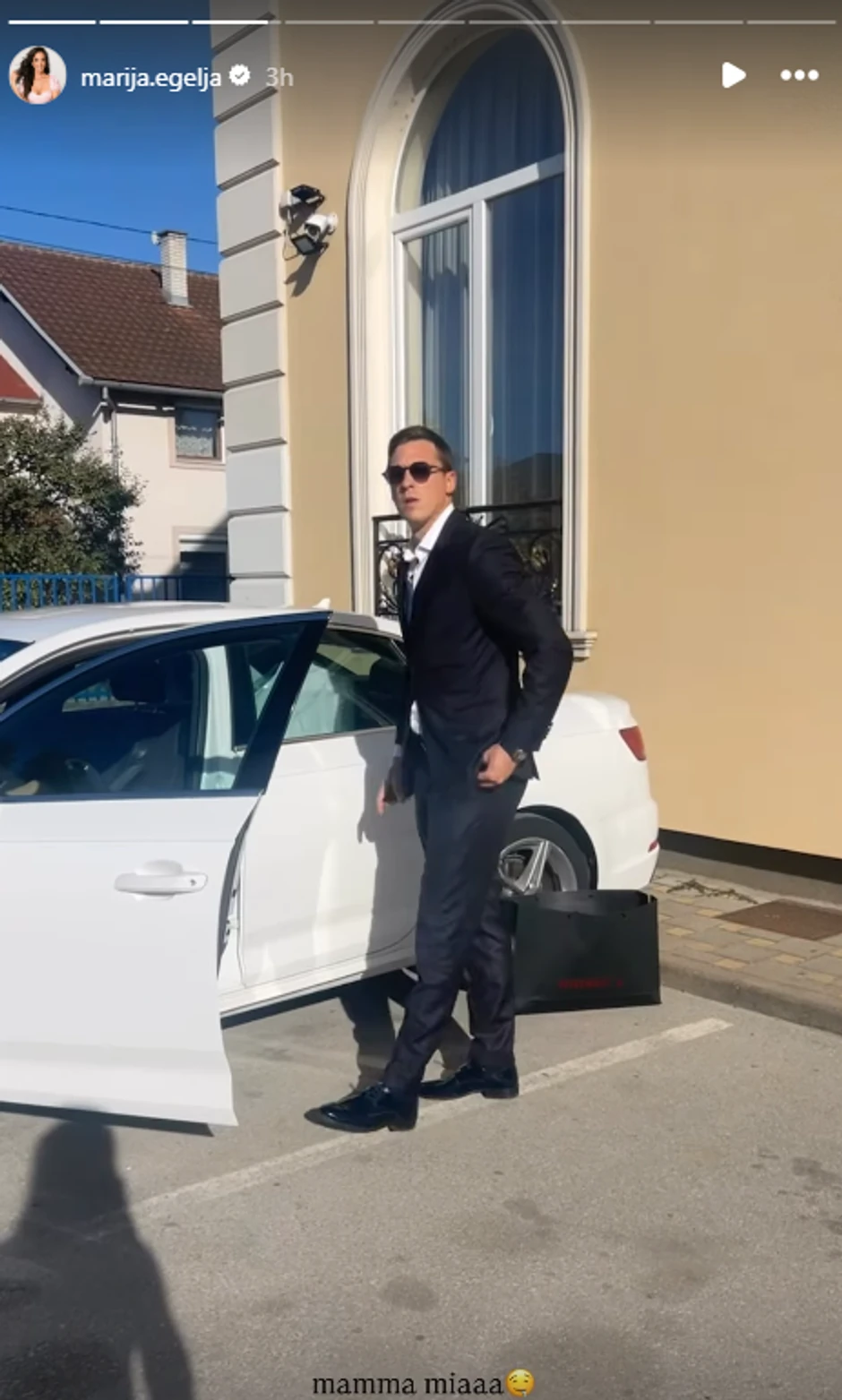 Marija Egelja pokazala muža