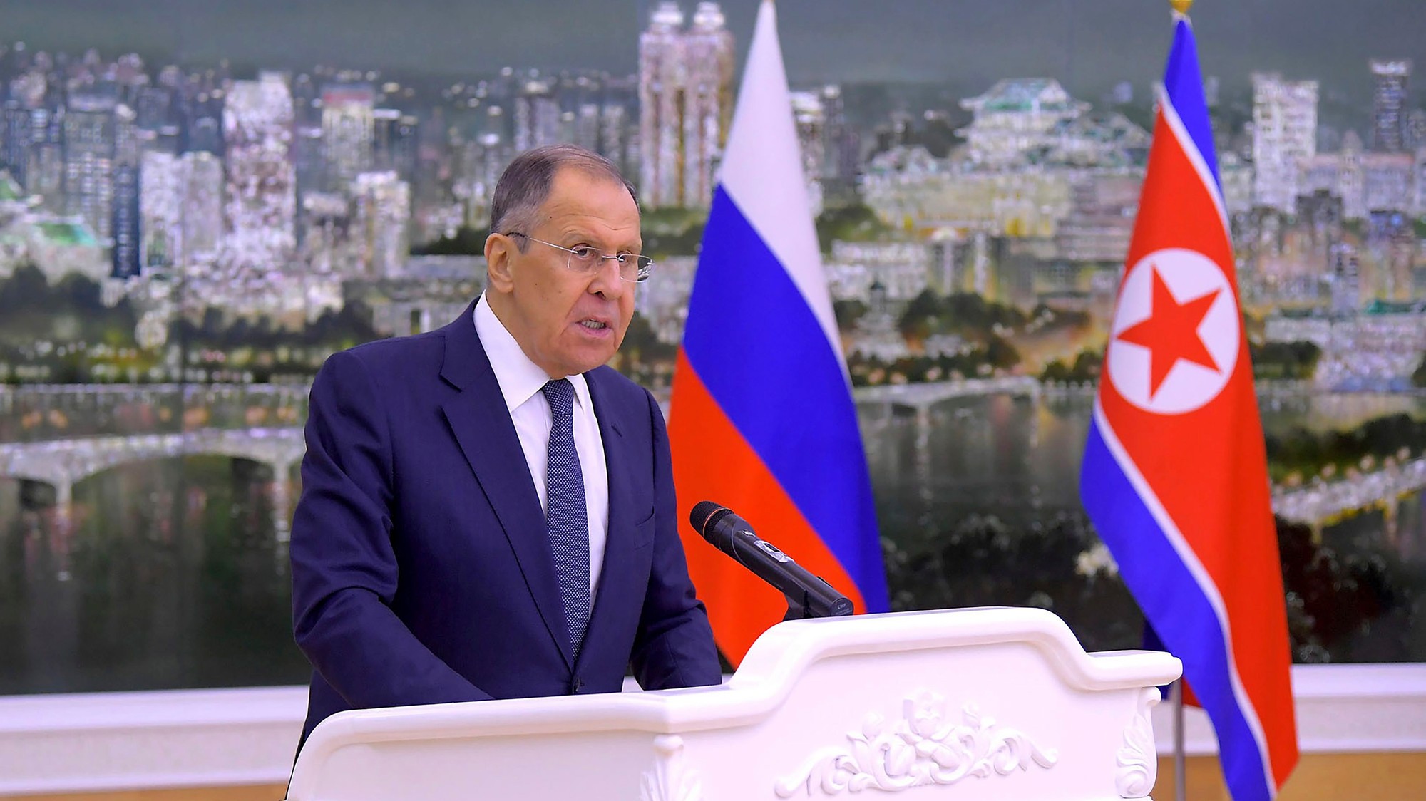 Ruský minister zahraničných vecí Sergej Lavrov.
