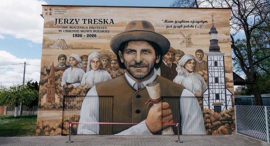 Po 200 latach możemy postrzegać Jerzego Treskę jako uosobienie poglądów całej lokalnej zbiorowości polskiej. Z nowego muralu w Jelczu-Laskowicach płynie przesłanie, że okoliczne ziemie były ojczyzną świadomych swoich praw i odważnych Polaków.