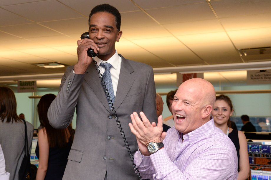 Retired basketball player Ralph Sampson is more than 7 feet tall. Can you tell?