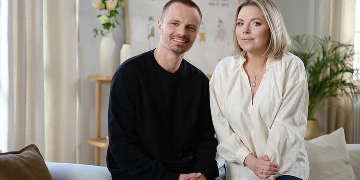 Marcin Hakiel i Aleksandra Kwaśniewska. 