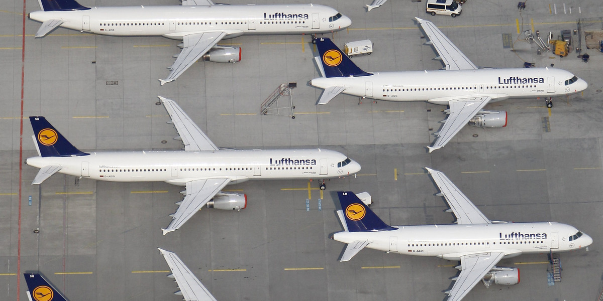 Samoloty Lufthansa