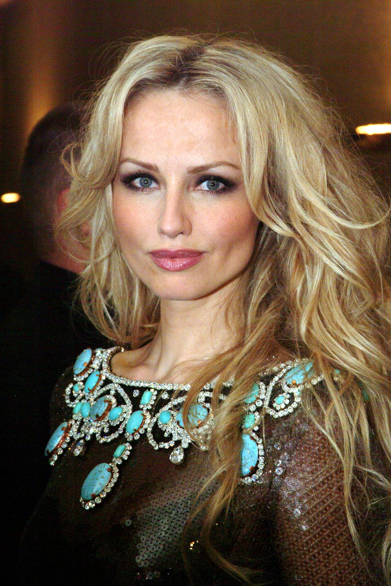 Slovenská topmodelka Adriana Sklenaříková.