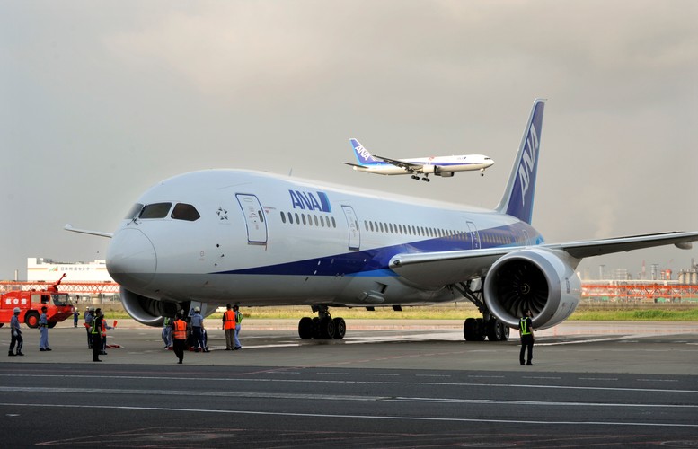 8. miejsce zajęły All Nippon Airways (ANA) z Japonii, które jako pierwsze linie lotnicze na świecie będę użytkowały najnowszego Boeinga 787