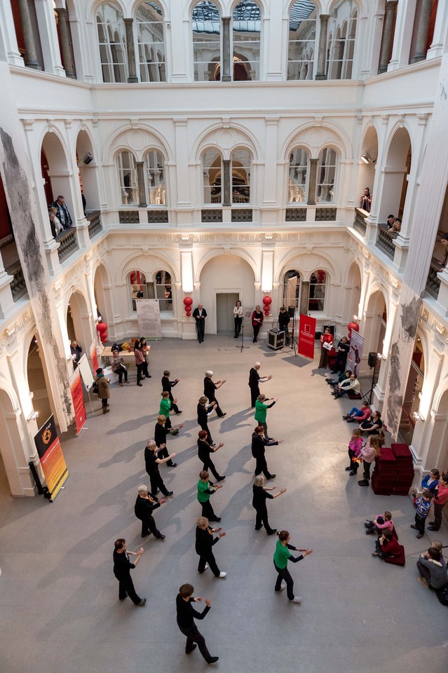 Zajęcia z Tai chi w Muzeum Narodowym we Wrocławiu