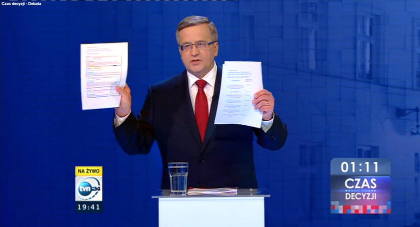 Duda kontra Komorowski! Kto wygrał debatę w TVN