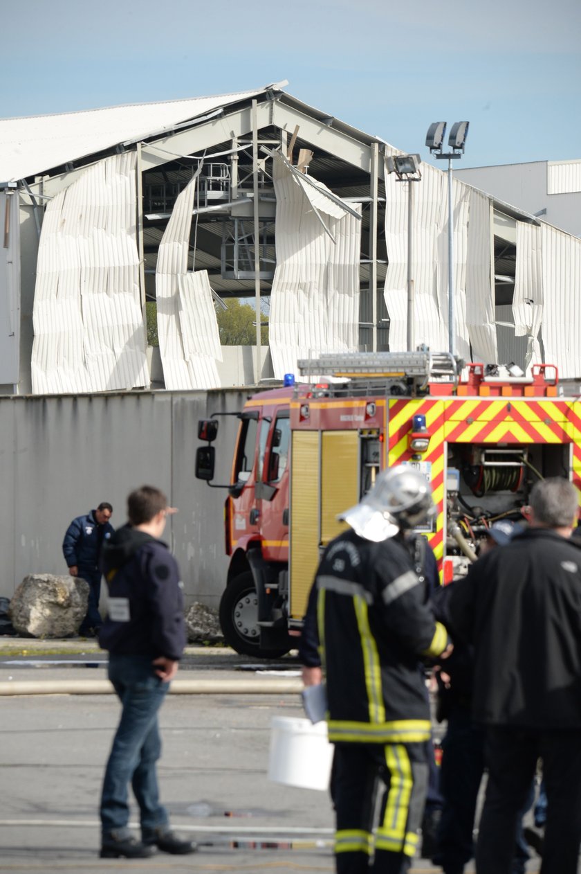 Eksplozje w pobliżu Bordeaux