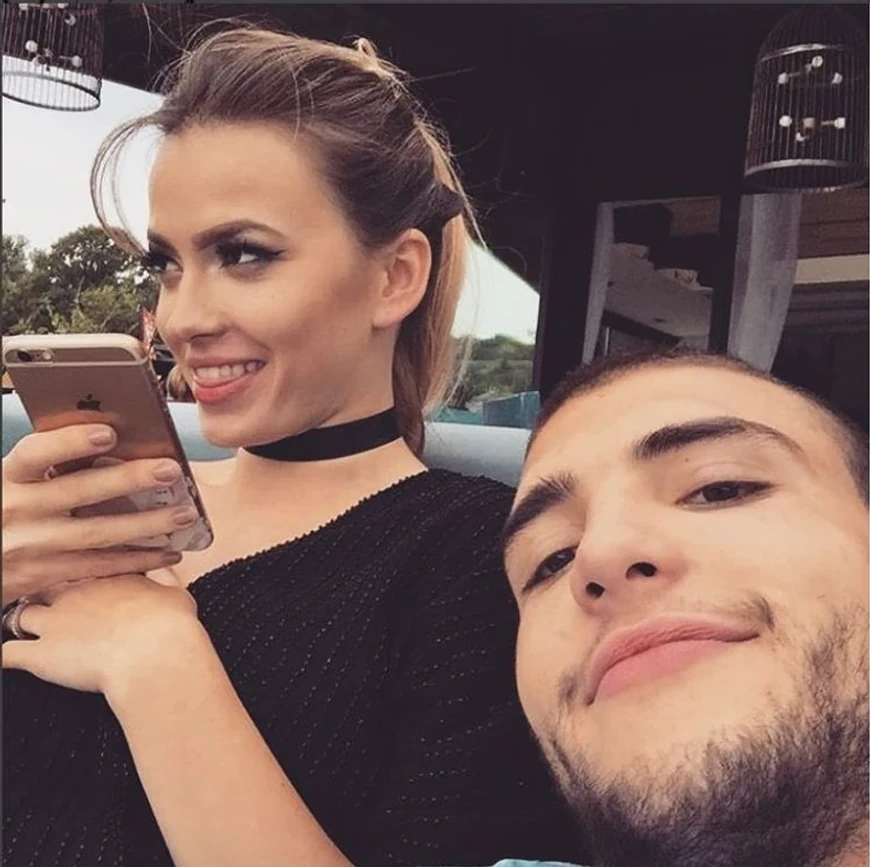 Ksenija Bujišić i Veljko Ražnatović (Foto: Instagram)