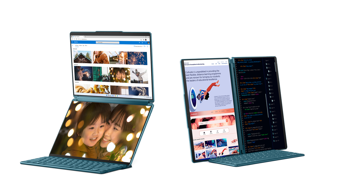 Lenovo Yoga Book 9i to laptop z dwoma ekranami OLED [CES 2023]