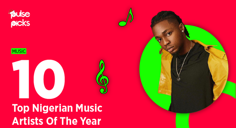 Here are the top 10 Nigerian artists of 2020. (Pulse Nigeria)