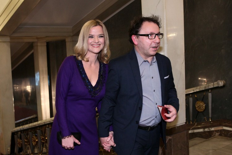 Monika Richardson i Zbigniew Zamachowski