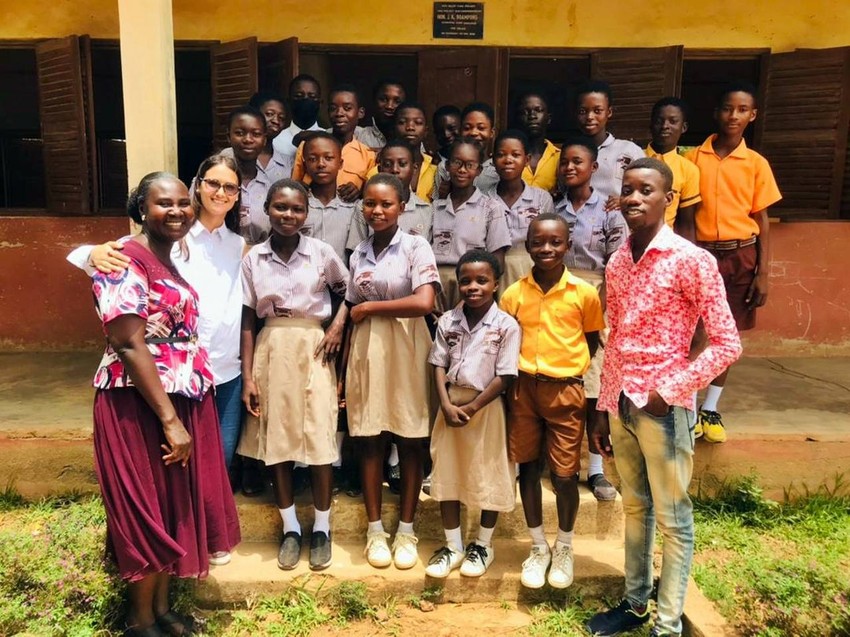 Život u Gani, Anđela Purić