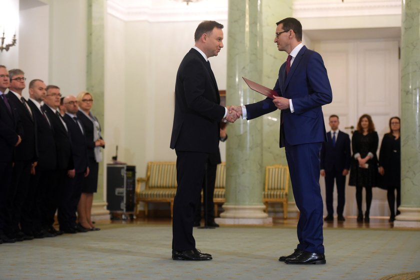 Andrzej Duda i Mateusz Morawiecki