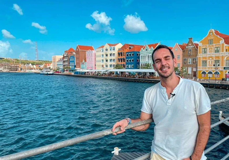 Robert Dacešin na Karibima 