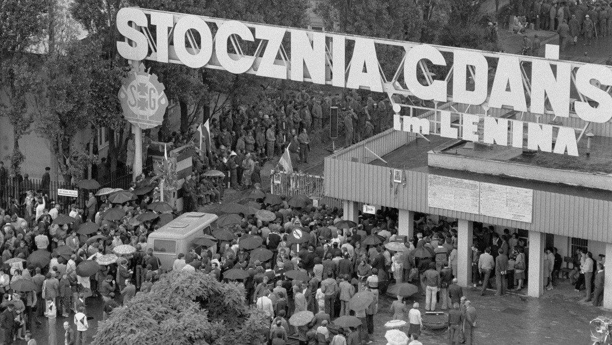 Strajki w sierpniu 1980 roku, Stocznia im. Lenina, Gdańsk