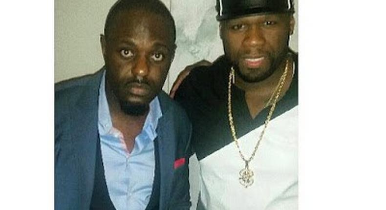 Jim Iyke and 50 Cent