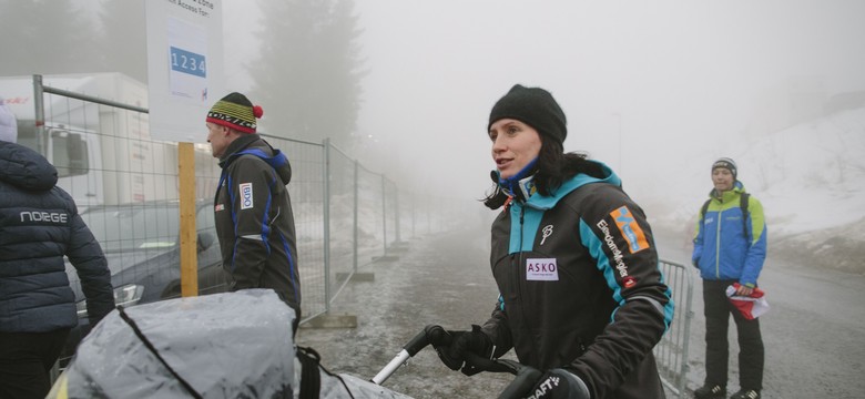 Marit Bjoergen wystartowała po raz pierwszy po urodzeniu syna