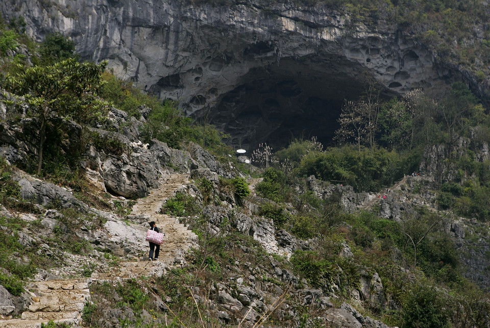 Wioska w jaskini