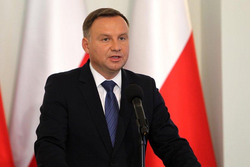 Andrzej Duda nie kryje zdumienia