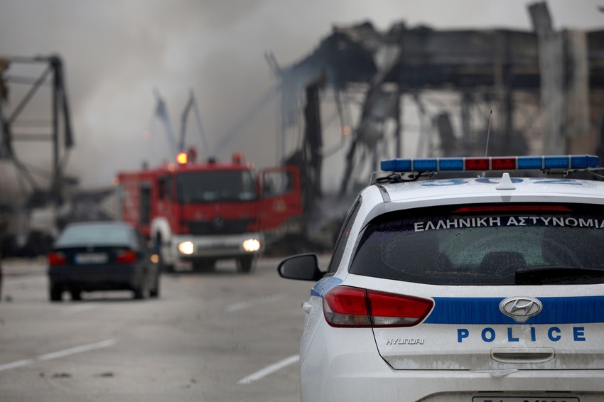 Požar u fabrici u Grčkoj