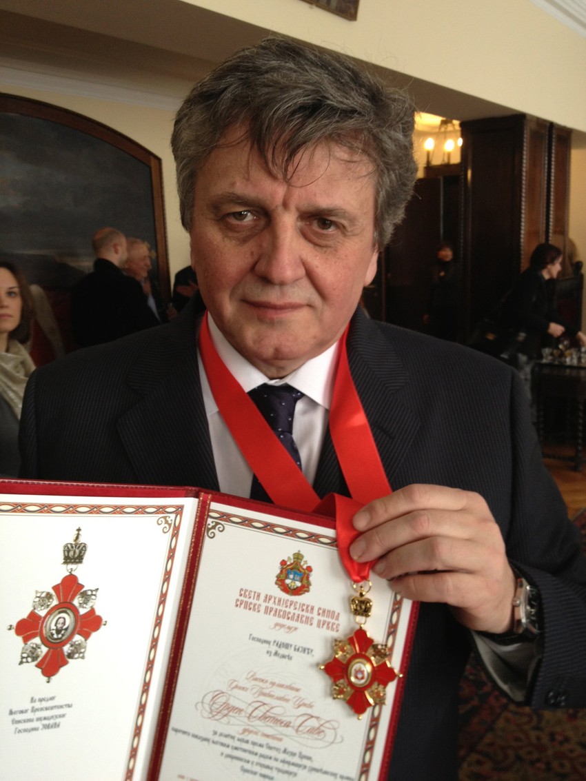 Radoš Bajić ponosan na orden