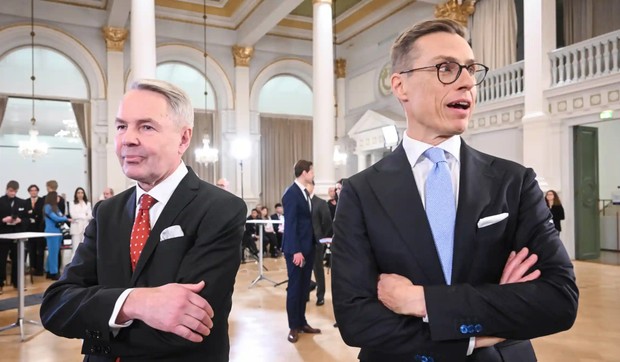 Peka Havisto i Aleksandar Stub