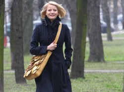 Kożuchowska  jest dumna ze swojej torby