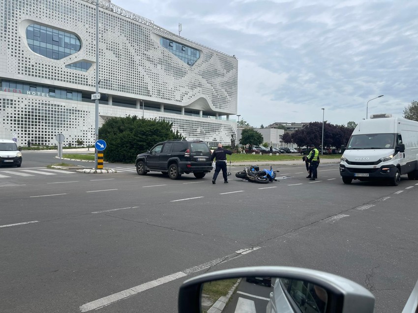 Saobraćajna nesreća Novi Beograd