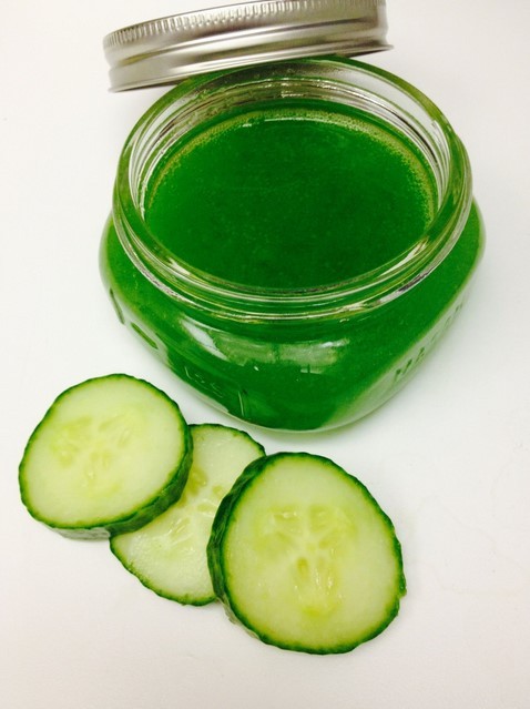 Cucumber gel