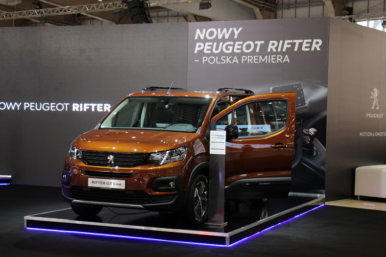 Peugeot podczas Poznań Motor Show